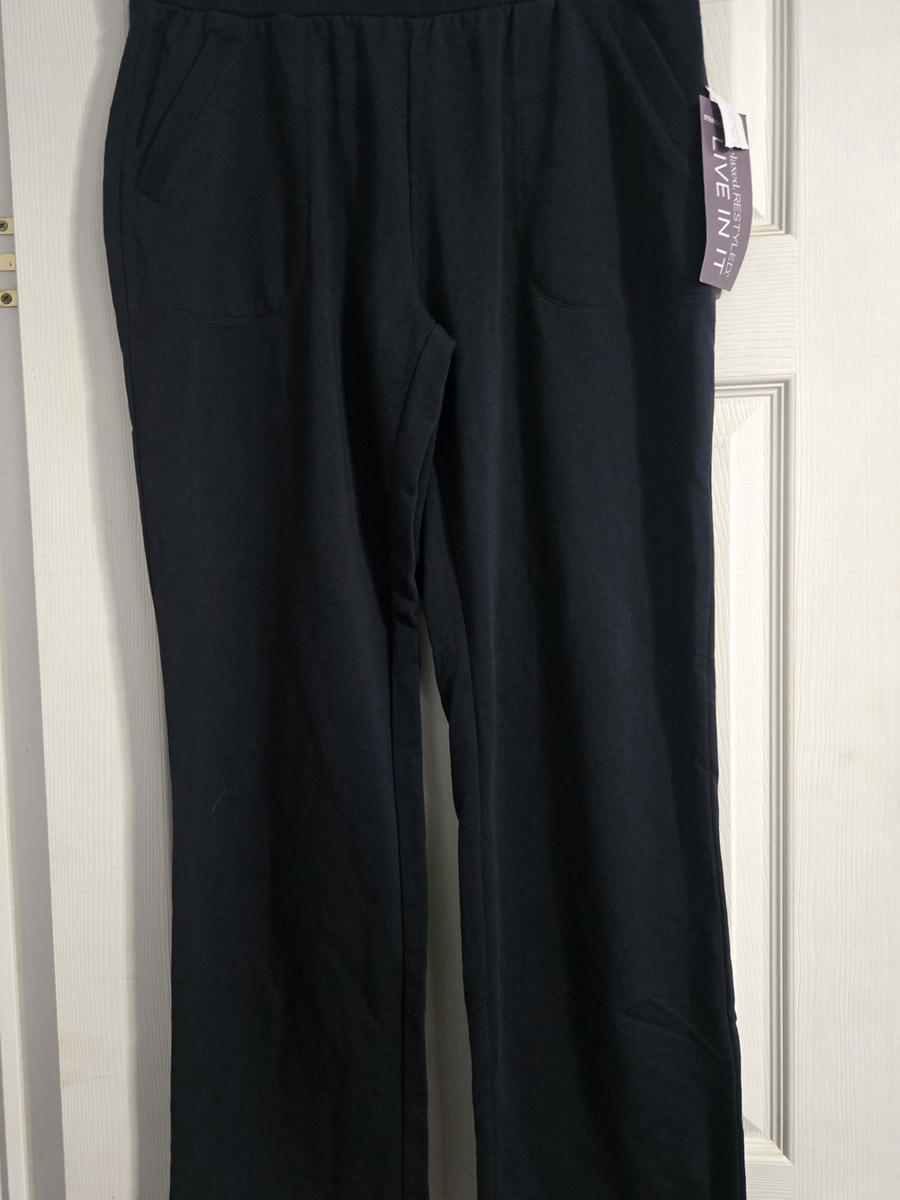 Christopher & Banks Black Wide Leg Pants
